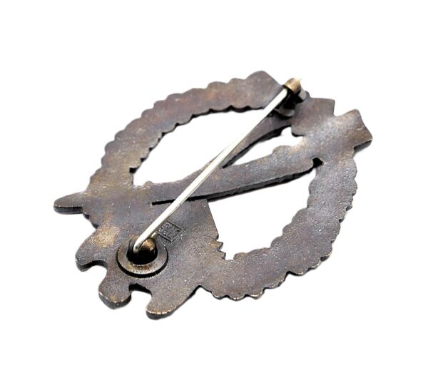 Infanterie Sturmabzeichen Bronze – Hersteller JFS (Josef Feix & Söhne, Gablonz) – ISA – Bild 5