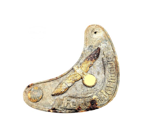 Ringkragen Feldgendarmerie – Bodenfund