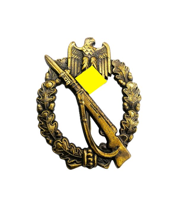 Infanterie Sturmabzeichen Bronze – Hersteller JFS (Josef Feix & Söhne, Gablonz) – ISA