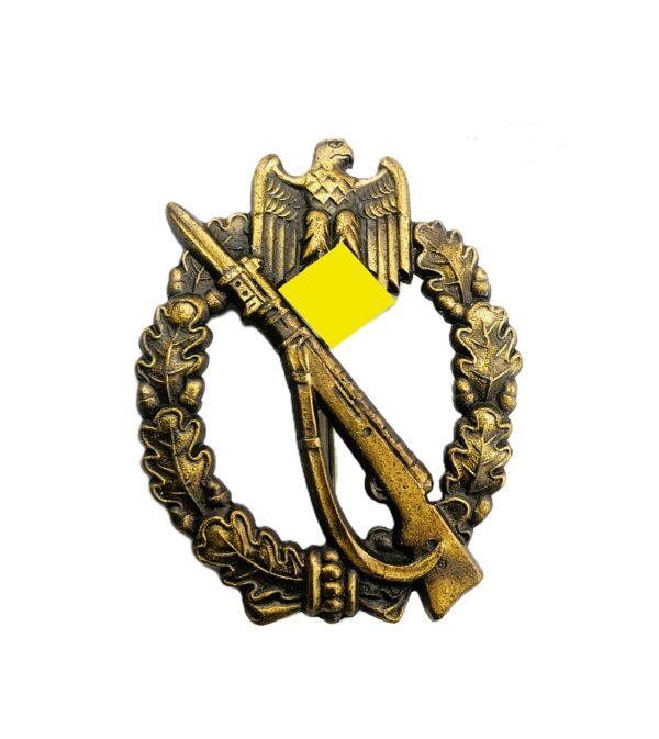 Infanterie Sturmabzeichen Bronze – Hersteller JFS (Josef Feix & Söhne, Gablonz) – ISA