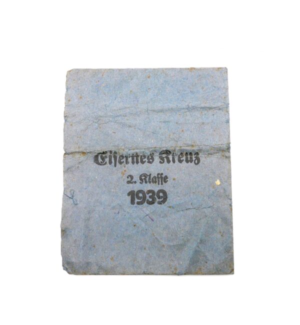 Eisernes Kreuz 2. Klasse – Hersteller 138 ( Julius Maurer, Oberstein) mit Verleihungstüte – EK – Bild 4