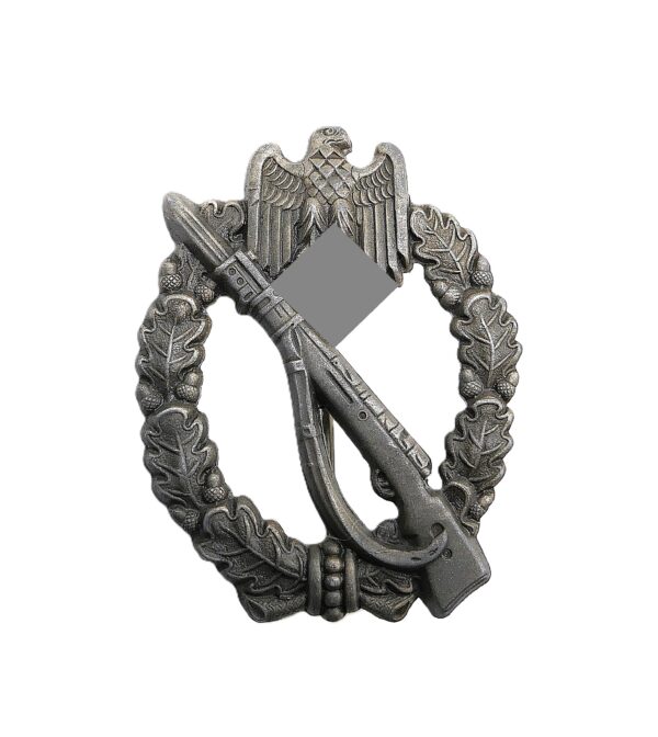 Infanterie Sturmabzeichen Silber – Variante mit Herstellerpunze H – ISA