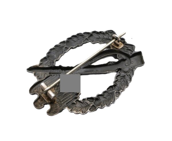 Infanterie Sturmabzeichen Silber – Variante mit Herstellerpunze H – ISA – Bild 4