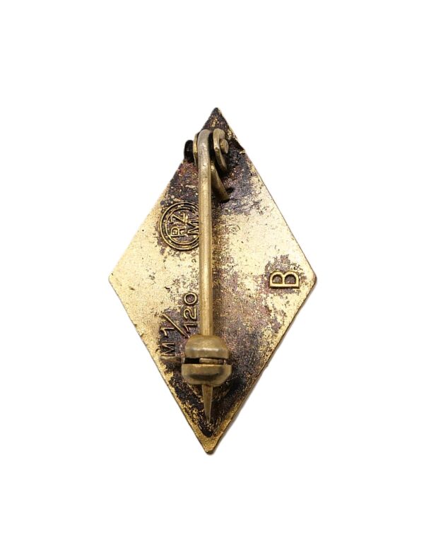 Goldenes HJ-Ehrenzeichen – B Stück – Hersteller M1/120 (Wilhelm Deumer, Lüdenscheid) – Bild 2