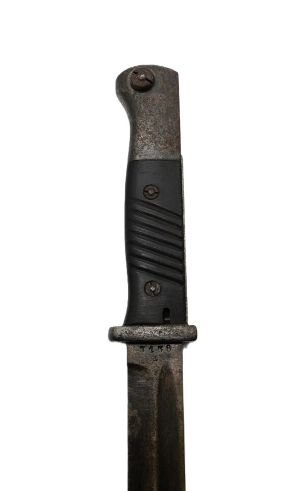 Bajonett – Seitengewehr für K 98 – Hersteller Mundlos – Bild 4
