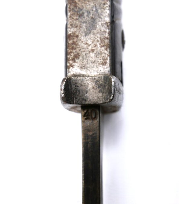Bajonett – Seitengewehr für K 98 – Hersteller Mundlos – Bild 6