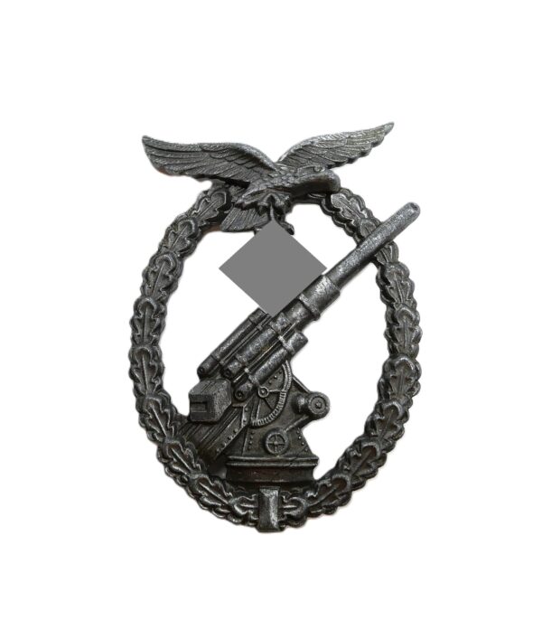 Flakkampfabzeichen der Luftwaffe – Hersteller GWL (Gebrüder Wegerhoff, Lüdenscheid) – FKA