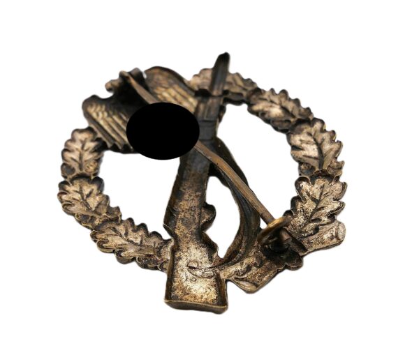 Infanterie Sturmabzeichen Silber – Paul Meybauer, Berlin – Buntmetall – ISA – Bild 3