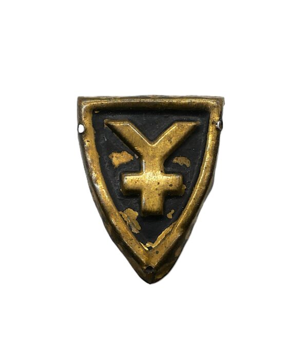Mützenabzeichen - Divisionsabzeichen – Truppeninternes Abzeichen der 16. Panzerdivision - Traditionsabzeichen
