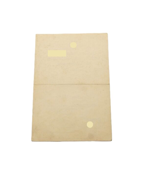 Verleihungsurkunde – Eisernes Kreuz 2. Klasse – 10./Flakregiment 11 – EK – Urkunde – Luftwaffe – Bild 2
