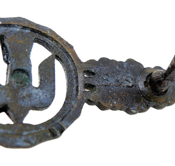 Frontflugspange für Kampfflieger – Bronze – Hersteller R. S. & S. (Richard Simm & Söhne, Gablonz) – FFS – Bild 5