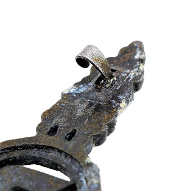 Frontflugspange für Kampfflieger – Bronze – Hersteller R. S. & S. (Richard Simm & Söhne, Gablonz) – FFS – Bild 4