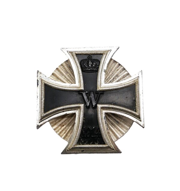 Eisernes Kreuz 1. Klasse 1914 – Deumer – An Schraubscheibe – Drehscheibe – Strahlenschraubscheibe – EK