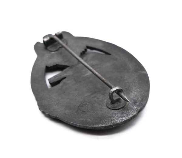 Panzerkampfabzeichen Silber – Hersteller E. Ferdinand Wiedmann, Frankfurt am Main – ÜÜ – PKA – Bild 3