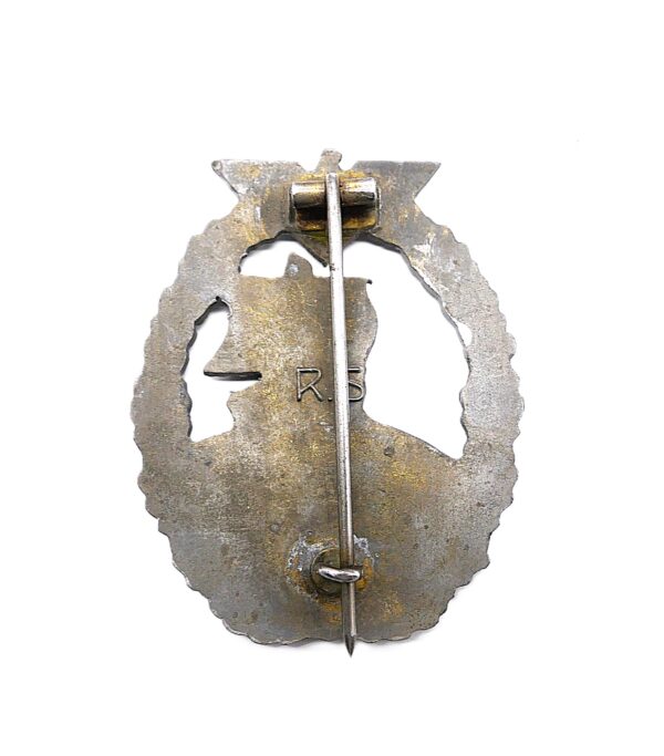 Hilfskreuzer Kriegsabzeichen – Hersteller R. S. (Rudolf Souval, Wien) – Kriegsmarine – Marine – HKA – Bild 2