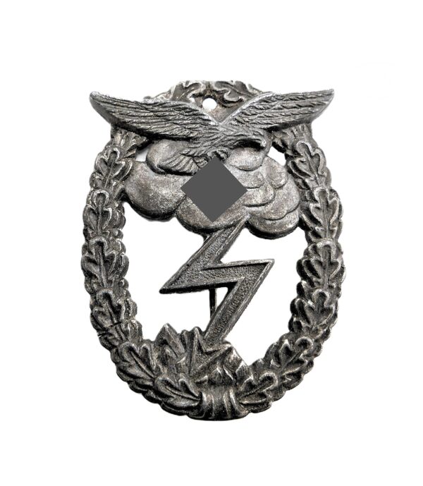 Erdkampfabzeichen der Luftwaffe – Arno Wallpach, Salzburg (AWS) – EKA - Mit Trägerritzung