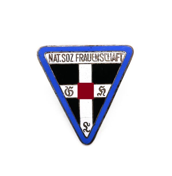 31 mm Abzeichen der Nat. Soz. Frauenschaft (National Sozialistischen Frauenschaft) – Mitarbeiter in der Ortsgruppe - RZM – 46