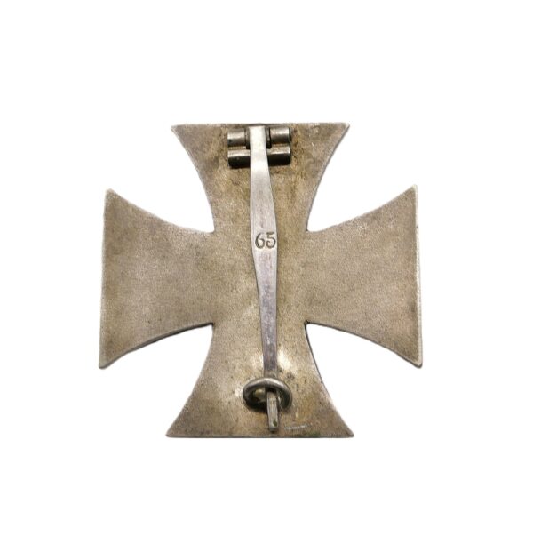 Eisernes Kreuz 1. Klasse 1939 – Hersteller 65 (Klein & Quenzer, Idar Oberstein) - Im grünen Etui und dem Umkarton - Verleihungsetui – EK – Bild 3