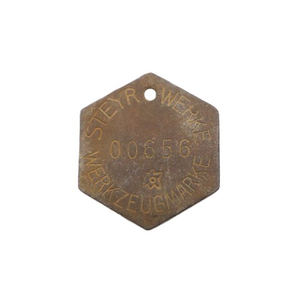 Werkzeugmarke – Marke – STEYR  WERKE - 00656 – Bodenfund