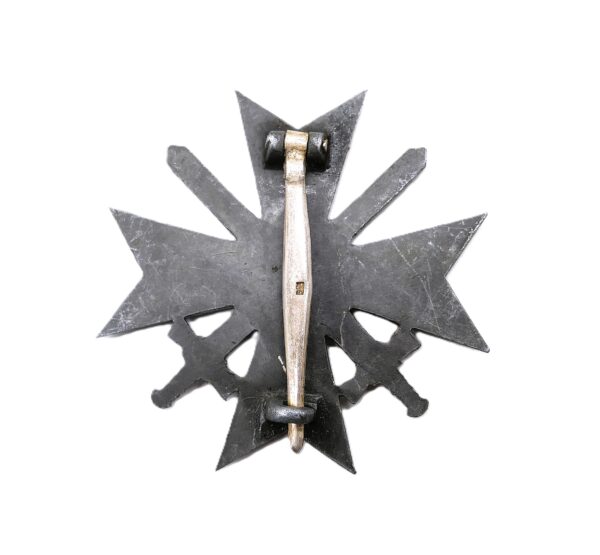 Kriegsverdienstkreuz 1. Klasse mit Schwerter – Hersteller 4 (Steinhauer & Lück, Lüdenscheid) - KVK – Bild 2