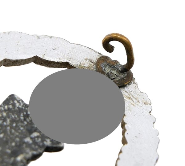 Flugzeugführerabzeichen Aluminium – Flache Ausführung - Hersteller A (F. W. Assmann & Söhne, Lüdenscheid) – DRGM – Luftwaffe – Bild 5