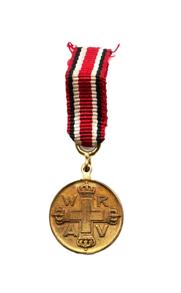 Preußen - 19 mm Miniatur Rote Kreuz Medaille - 3. Klasse 1898 - Für Verdienste um das Rothe Kreuz – Bild 2