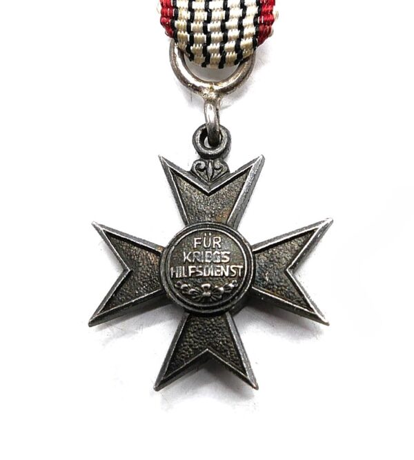 Preussen - 16 mm Miniatur - Kreuz für Kriegshilfsdienst 1916 - Preußen – Bild 3