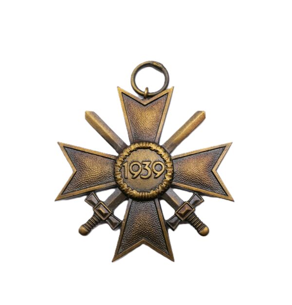Kriegsverdienstkreuz 2. Klasse mit Schwerter – Mit der Verleihungstüte – Hersteller G.H. Osang, Dresden – KVK – Bild 2