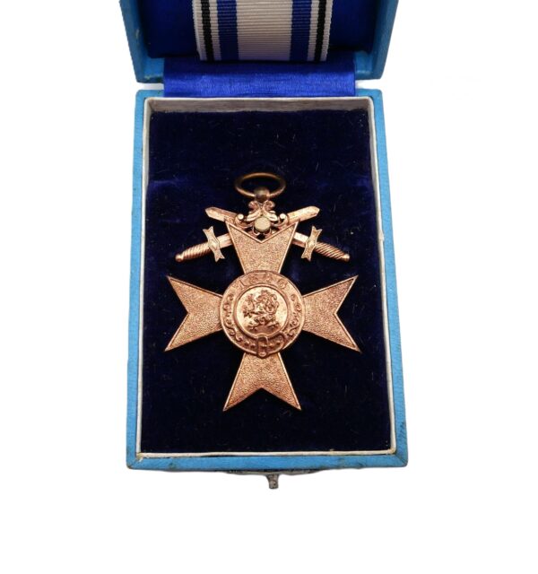 Bayern – Bayrisches Militär-Verdienst-Kreuz 3. Klasse mit Schwertern – Bayr. M. V. Kr. 3. KL. – Im Etui – Schachtel – Bild 3