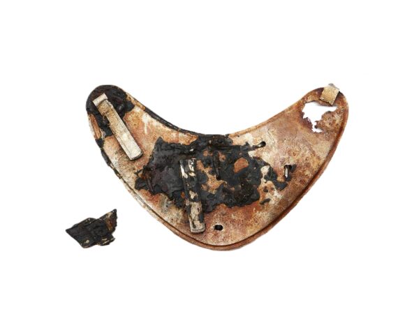 Ringkragen Feldgendarmerie – Bodenfund – Mit Kette – Bild 4