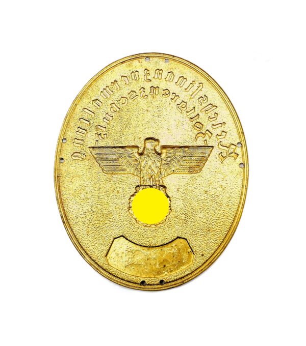 Reichsfinanzverwaltung – Zollgrenzschutz – Ärmelschild für die Armbinde – Auflage - Zoll – Bild 2