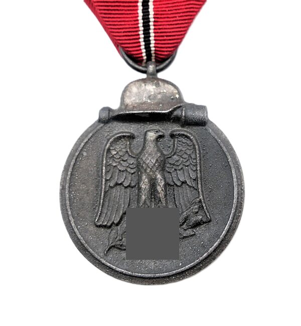 Medaille Winterschlacht im Osten 1941/42 – Hersteller 100 (Rudolf Wächtler & Lange, Mittweida) – Mit Verleihungstüte – WIO – Bild 2