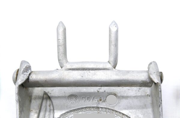 SS Koppelschloss – Für Mannschaften – Aluminium – Hersteller 36/40 (Overhoff & Cie, Lüdenscheid) – Bild 5