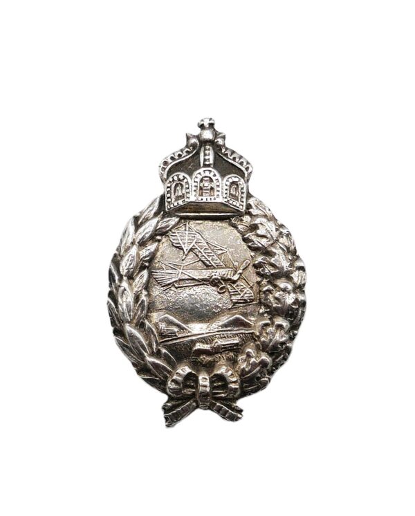 Preussen – Miniatur Abzeichen für Militär-Flugzeugführer – Kaiserreich – 800 Silber – Reduktion – Ähnlich Prinzengröße