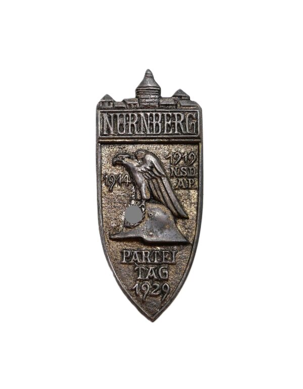 Abzeichen – NSDAP 1914-1919 - Reichsparteitag – Nürnberg 1929 – Hersteller RZM 1/ 15 (Ferdinand Hoffstätter, Bonn) - RPT