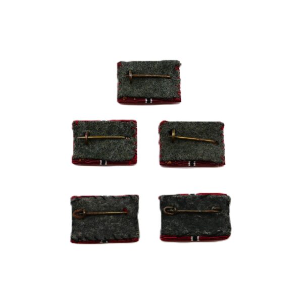 5 x Feldspange zur Medaille Winterschlacht im Osten – Bandspange - WIO – Bild 2