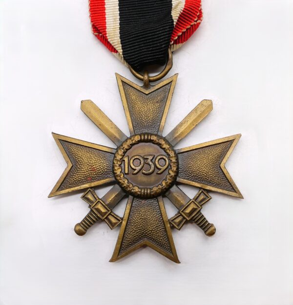 Kriegsverdienstkreuz 2. Klasse mit Schwerter – Hersteller 38 (Unbekannt) – KVK – Bild 3