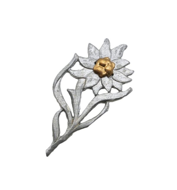 Abzeichen – Edelweiss – SA Hochland – Mützenabzeichen - Hersteller M1/48 - Edelweiß