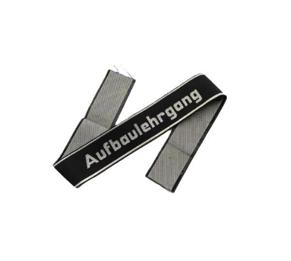 Ärmelband - Ärmelstreifen - Aufbaulehrgang - Hersteller BeVo (Bandwarenfabrik Ewald Vorsteher)