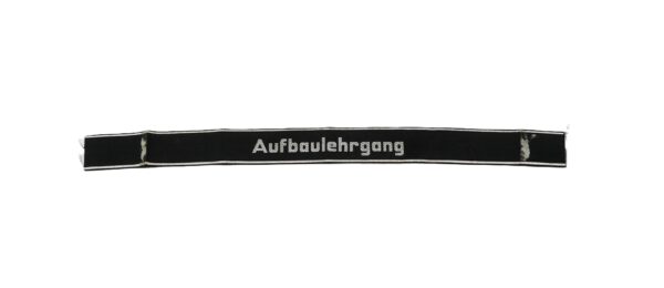 Ärmelband - Ärmelstreifen - Aufbaulehrgang - Hersteller BeVo (Bandwarenfabrik Ewald Vorsteher) – Bild 2