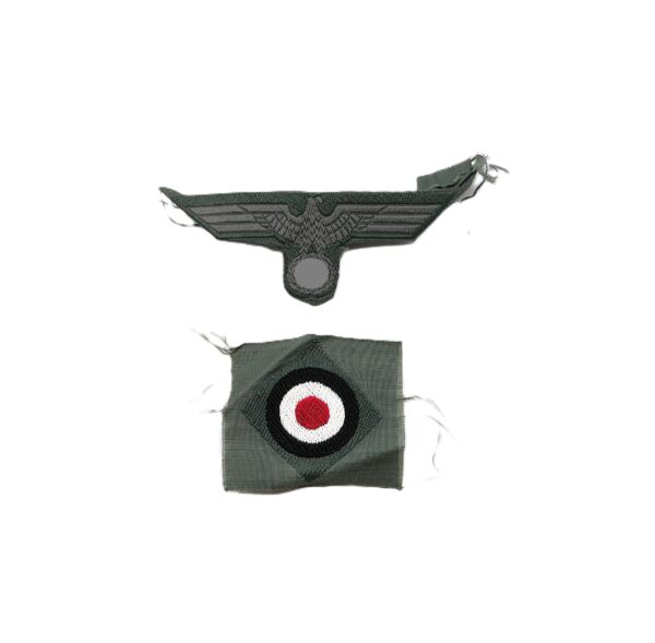 Adler und Kokarde - Schiffchen- Wehrmacht - Heer