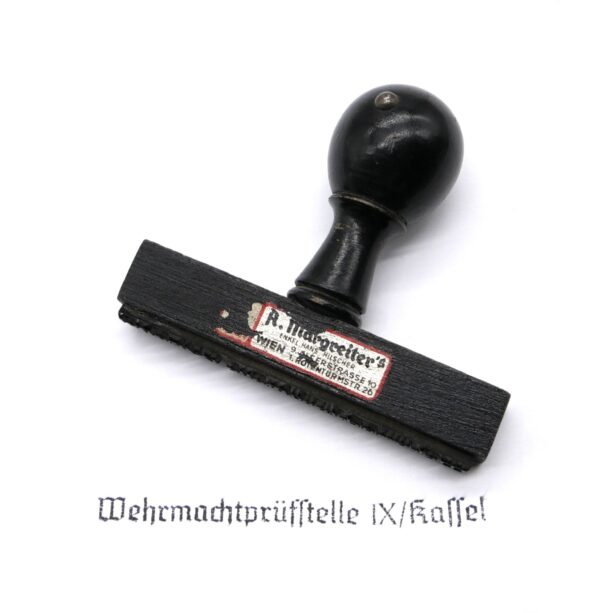 Stempel - Wehrmachtsprüfstelle IX/Kassel - Wehrpass