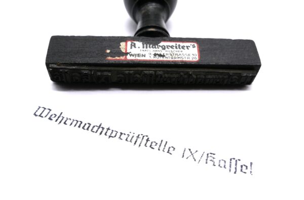 Stempel - Wehrmachtsprüfstelle IX/Kassel - Wehrpass – Bild 2