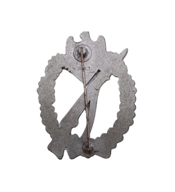 Infanterie Sturmabzeichen Silber – Hersteller M. K. 1 (Metall u. Kunststoff, Gablonz) – ISA – Bild 2