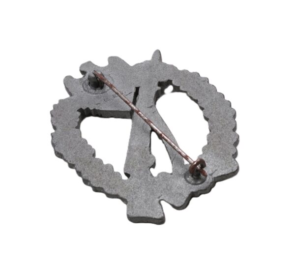 Infanterie Sturmabzeichen Silber – Hersteller M. K. 1 (Metall u. Kunststoff, Gablonz) – ISA – Bild 3