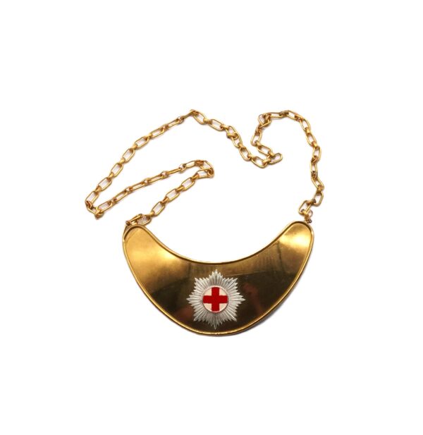 Ringkragen – Auflage mit aufgemalten Roten Kreuz - DRK – Bild 3