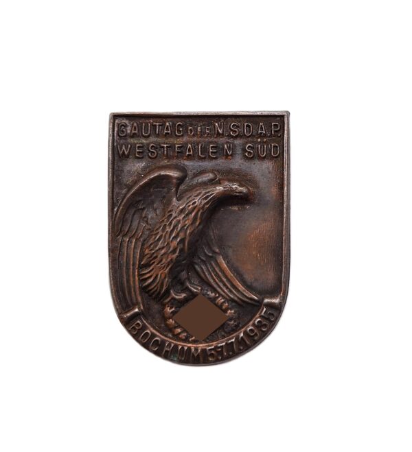 Abzeichen – Gautag der NSDAP – Westfalen Süd – Bochum 5. – 7. 7. 1935