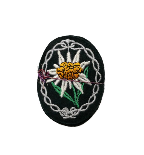 9 x Ärmelabzeichen für Gebirgsjäger – Abzeichen – Edelweiß – Aufnäher – Edelweiss - Aus alten Händlerbestand – Bild 2