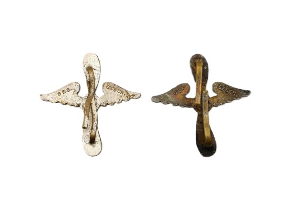 Auflage - Propeller mit Flügel und HK – Für die Schulterklappen - Flugzeugführer – Flieger – Bild 2