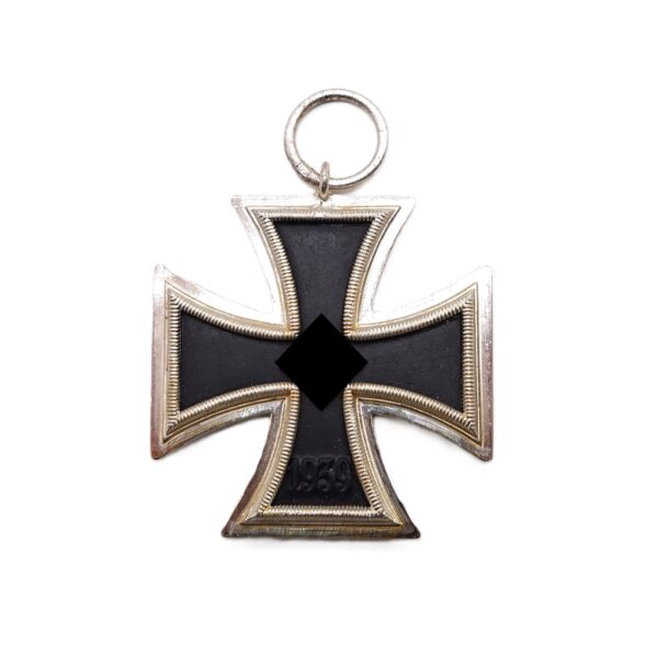 Eisernes Kreuz 2. Klasse 1939 – Hersteller 40 (Berg & Nolte, Lüdenscheid) – Mit dem Wickelpapier und der Verleihungstüte – EK – Bild 2